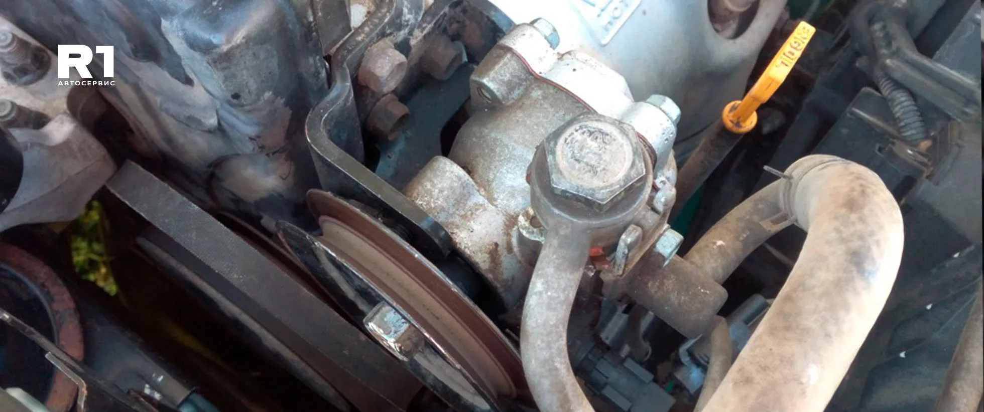 Замена насоса ГУР