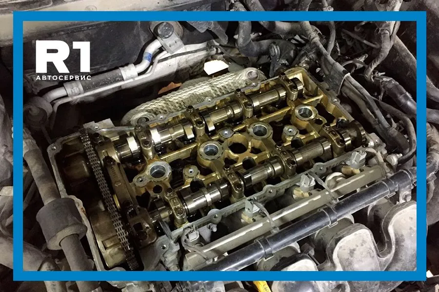 Замена прокладок двигателя