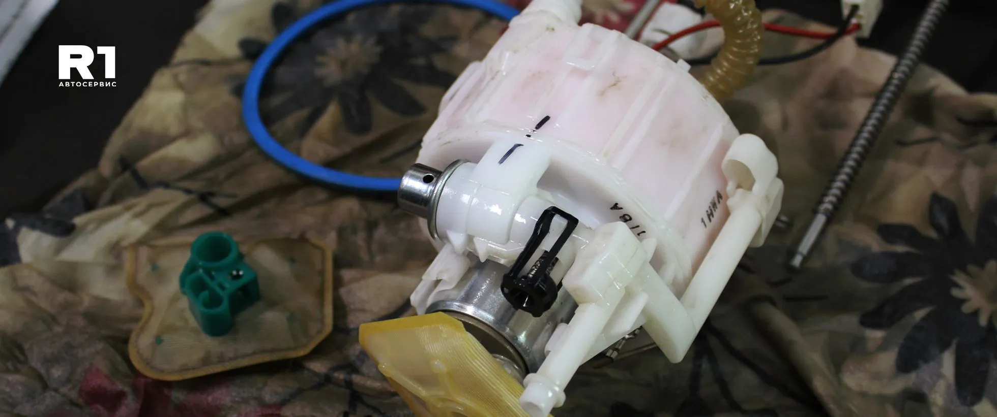 Замена топливного фильтра КИА Спортейдж 3