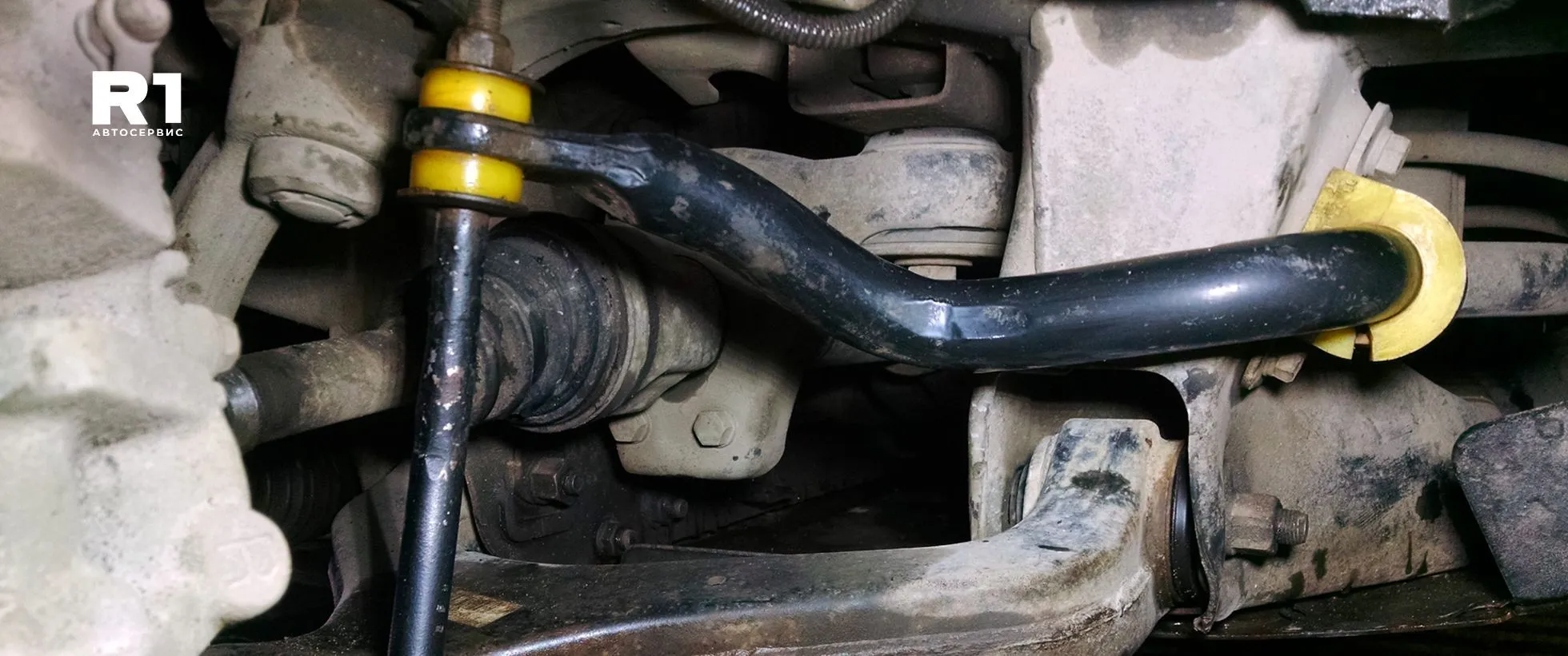 Замена втулок и стоек стабилизатора