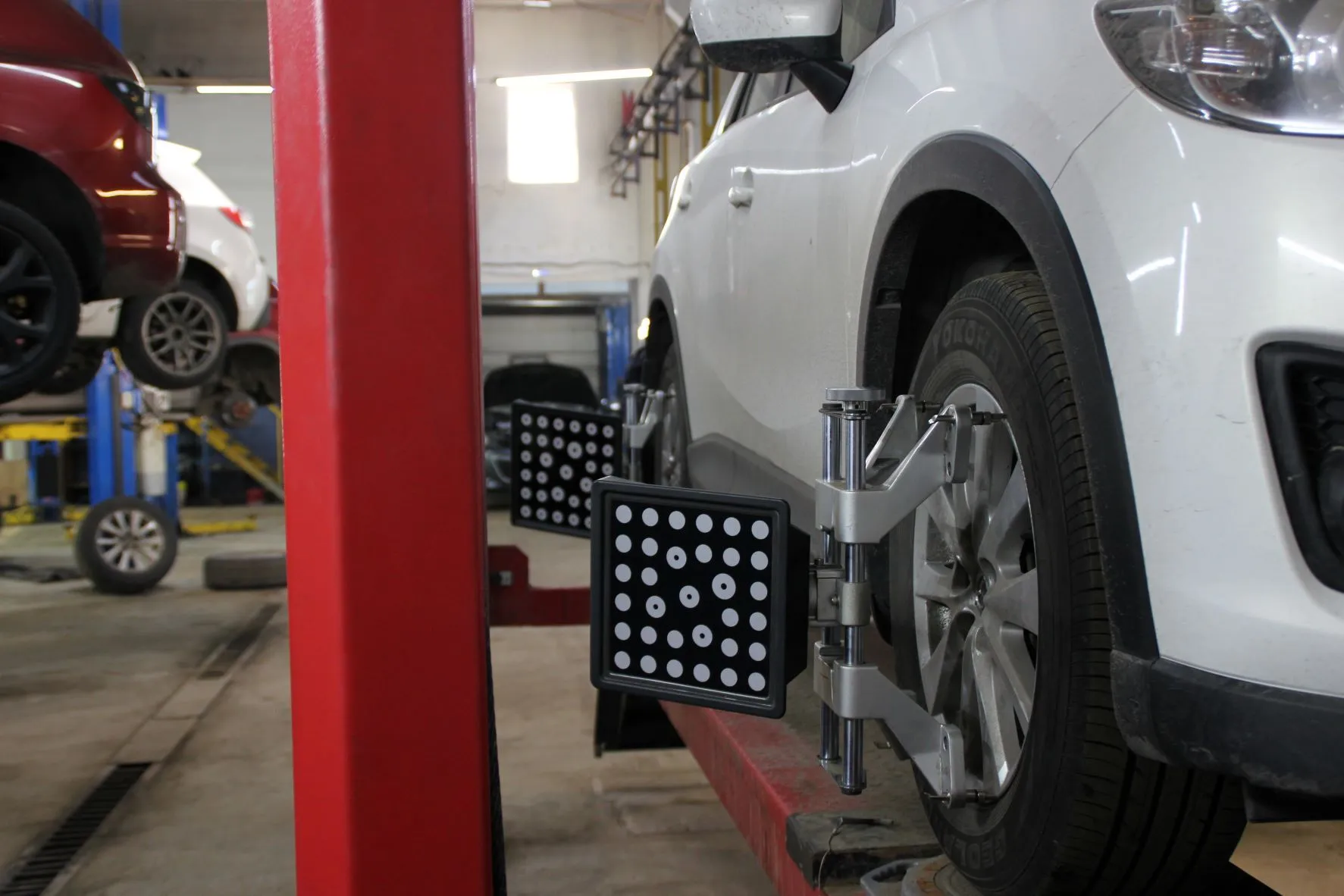 Сход-развал мазда