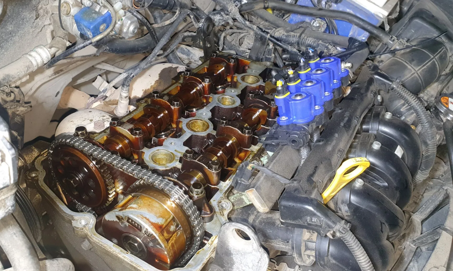 ремонт двигателя Hyundai Solaris