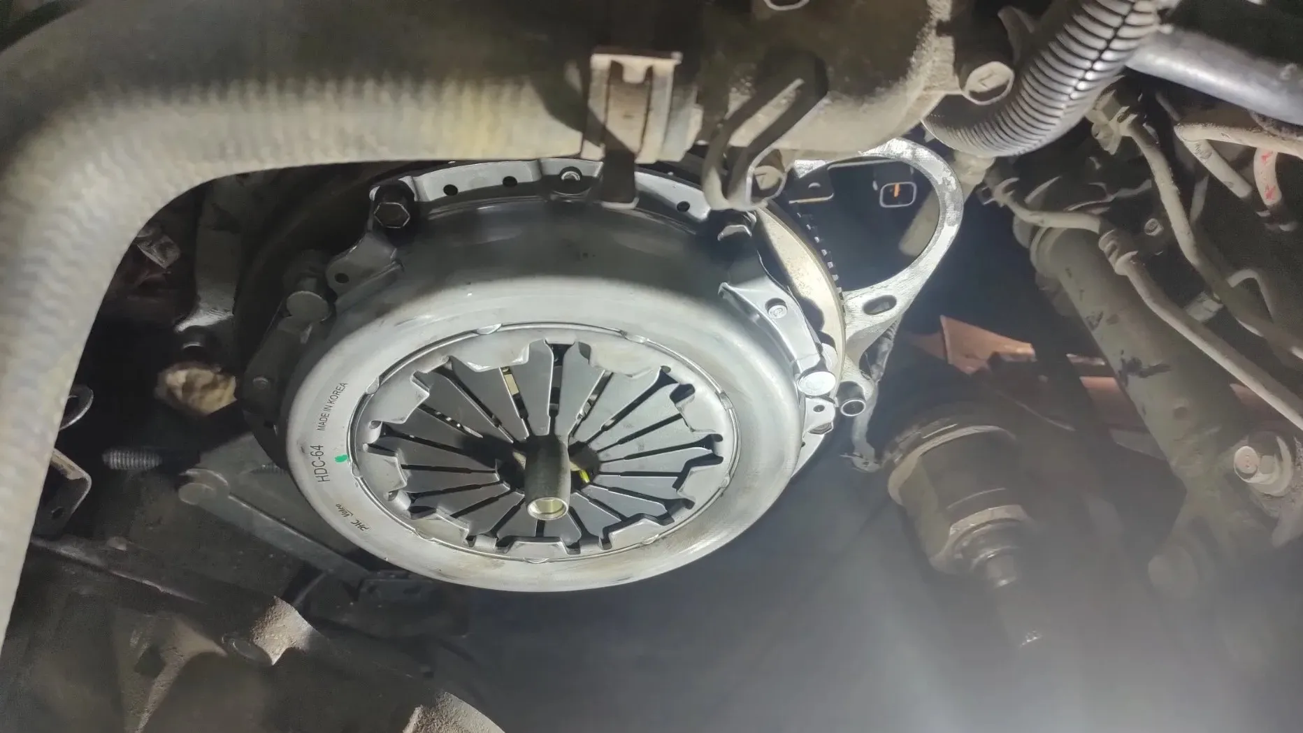 Замена сцепления Hyundai Accent