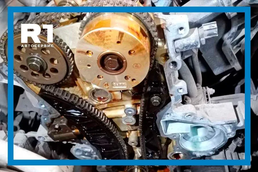Замена цепи и ремня ГРМ
