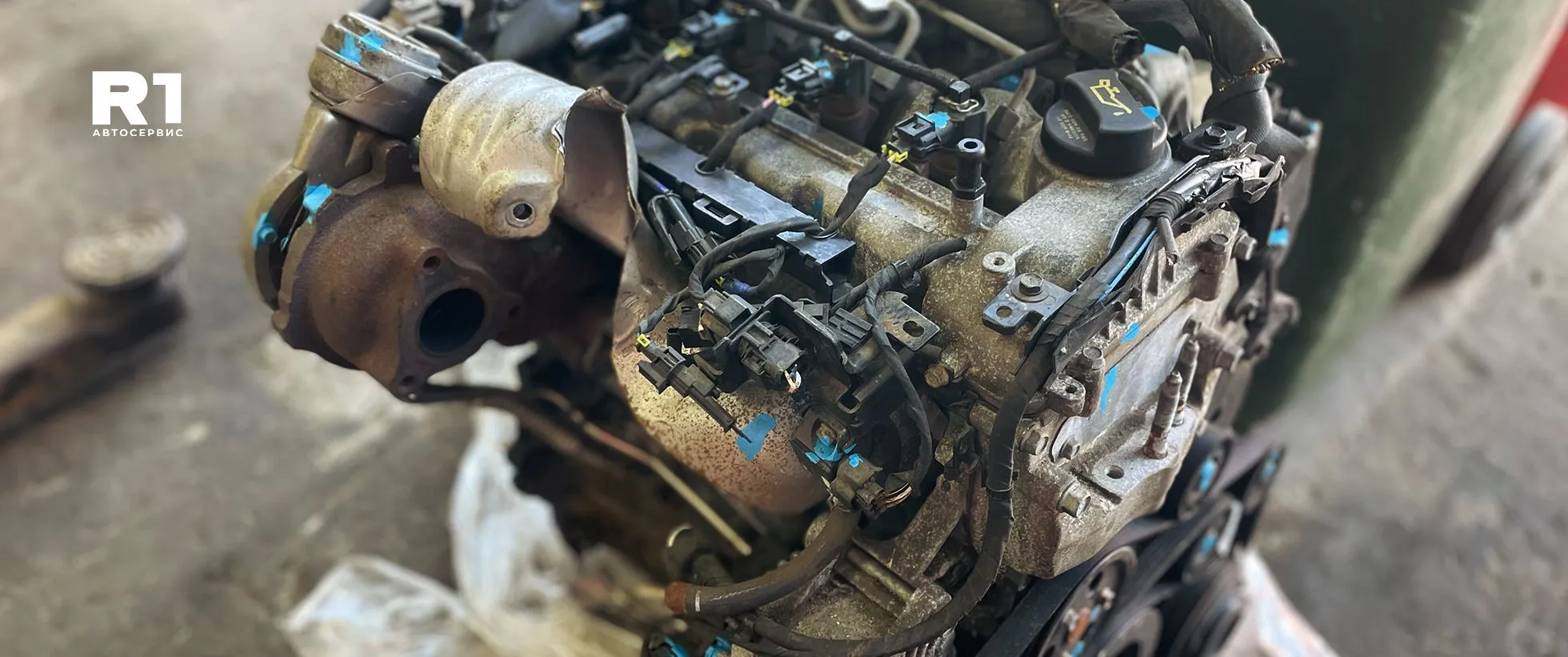 Замена двигателя