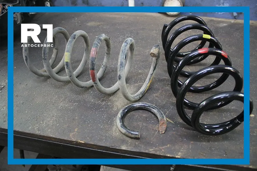 Замена пружин