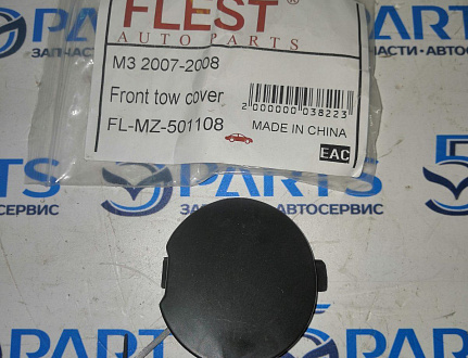 Заглушка крюка бампера переднего M3 (BK) SDN 2007-2009